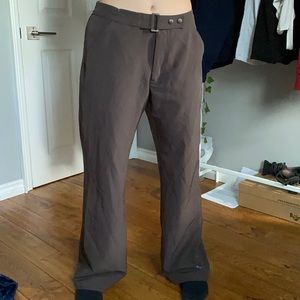Vintage low rise brown pants